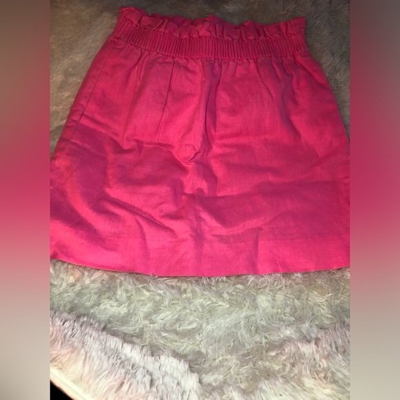 J. Crew Bright Pink Mini Skirt - Picture 5 of 16